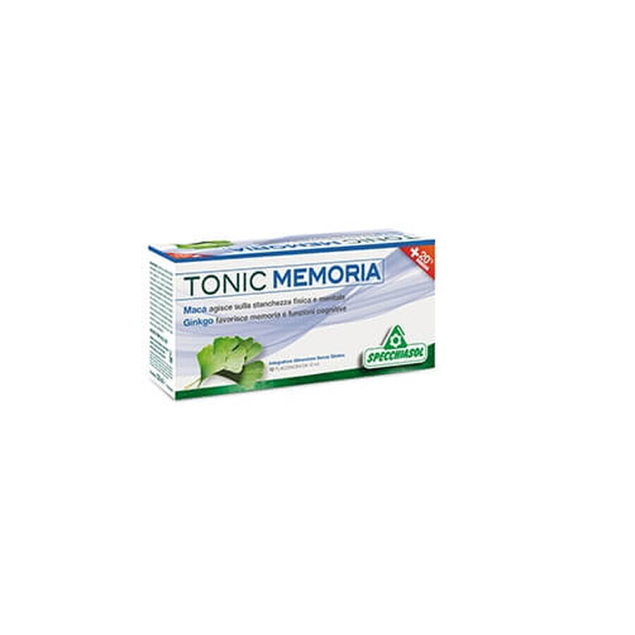 Specchiasol Tonic Memoria Integratore Alimentare 12 Flaconcini Da 10 ml