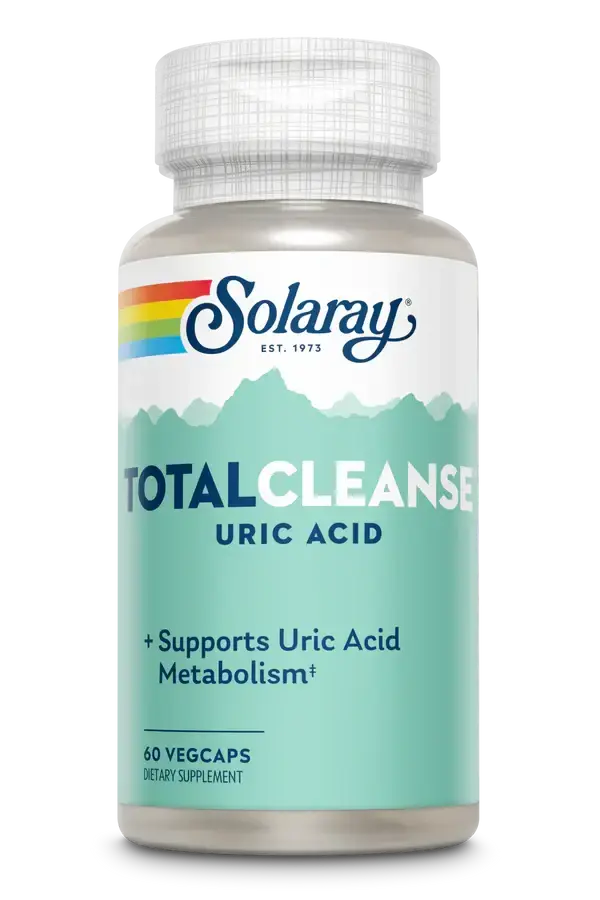 Total Cleanse Uric Acid Solaray, 60 capsule, Secom