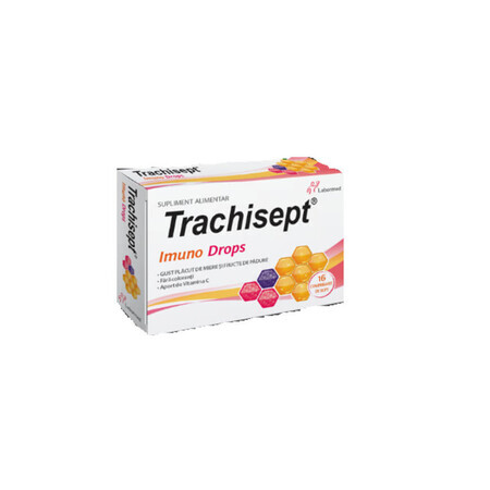 Trachisept Imuno Drops, 16 comprimate, Labormed