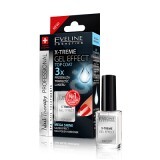 Tratament gel efect Top Coat X-treme Nail Therapy, 12 ml, Eveline Cosmetics