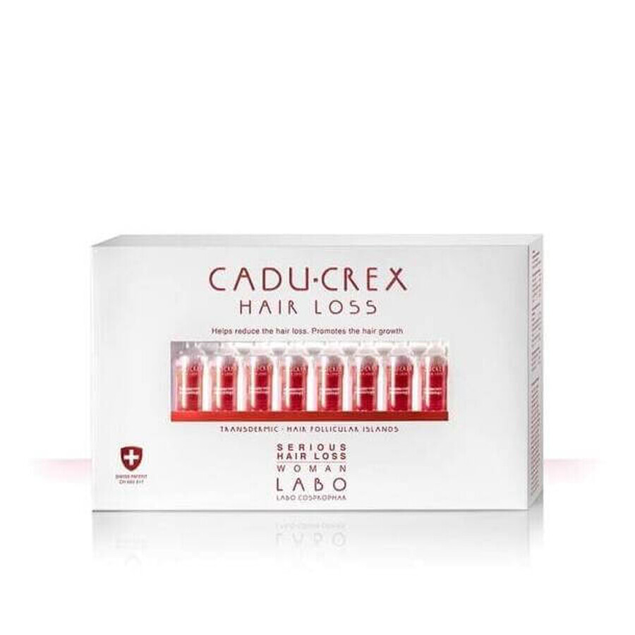 Treatment against hair loss initial stage women Cadu-Crex, 20 vials, Labo