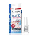 Tratament pentru unghiile sensibile după manichiura hybridă Nail Therapy Revitallum, 12 ml, Eveline Cosmetics