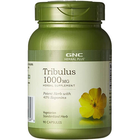 Tribulus 1000 mg Herbal Plus (180022), 90 capsule, GNC