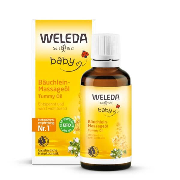 tratament pentru durerile de burtica la copii Ulei calmant pentru burtica bebelusului, 50ml, Weleda Baby
