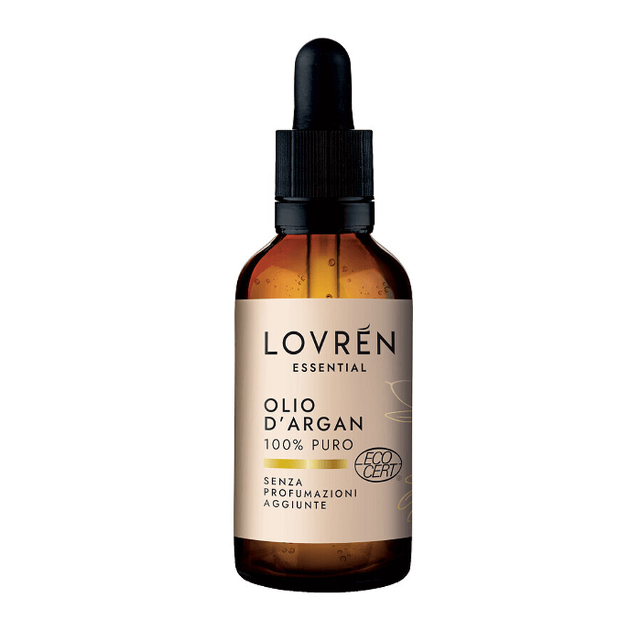 Ulei de argan 100% pur natural și ecocertificat, 30 ml, Lovren