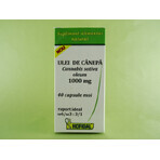 Ulei de cânepă 1000 mg, 40 capsule, Hofigal