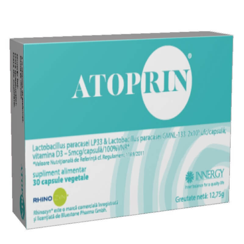Atoprin, 30 capsule, Innergy Vitamine si suplimente