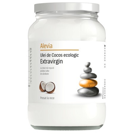 Ulei de cocos ecologic extravirgin, 500 ml, Alevia