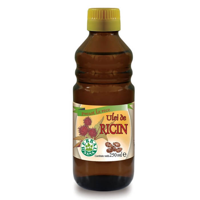 ulei de ricin presat la rece beneficii Ulei de ricin presat la rece, 250 ml, Herbavit