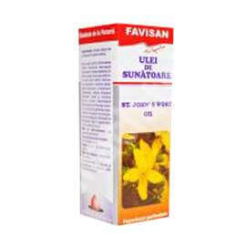 pentru ce e bun ceaiul de sunătoare Ulei de sunătoare, 30 ml, Favisan