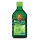 Ulei din ficat de cod Omega 3, Vitamina A-D-E, aroma mere verzi, 250 ml, Moller&#39;s