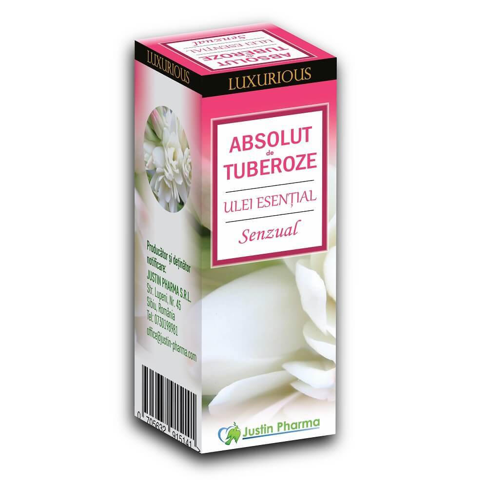 Ulei esential Absolute de Tuberoze Luxurious, 10 ml, Justin Pharma Uleiuri esențiale