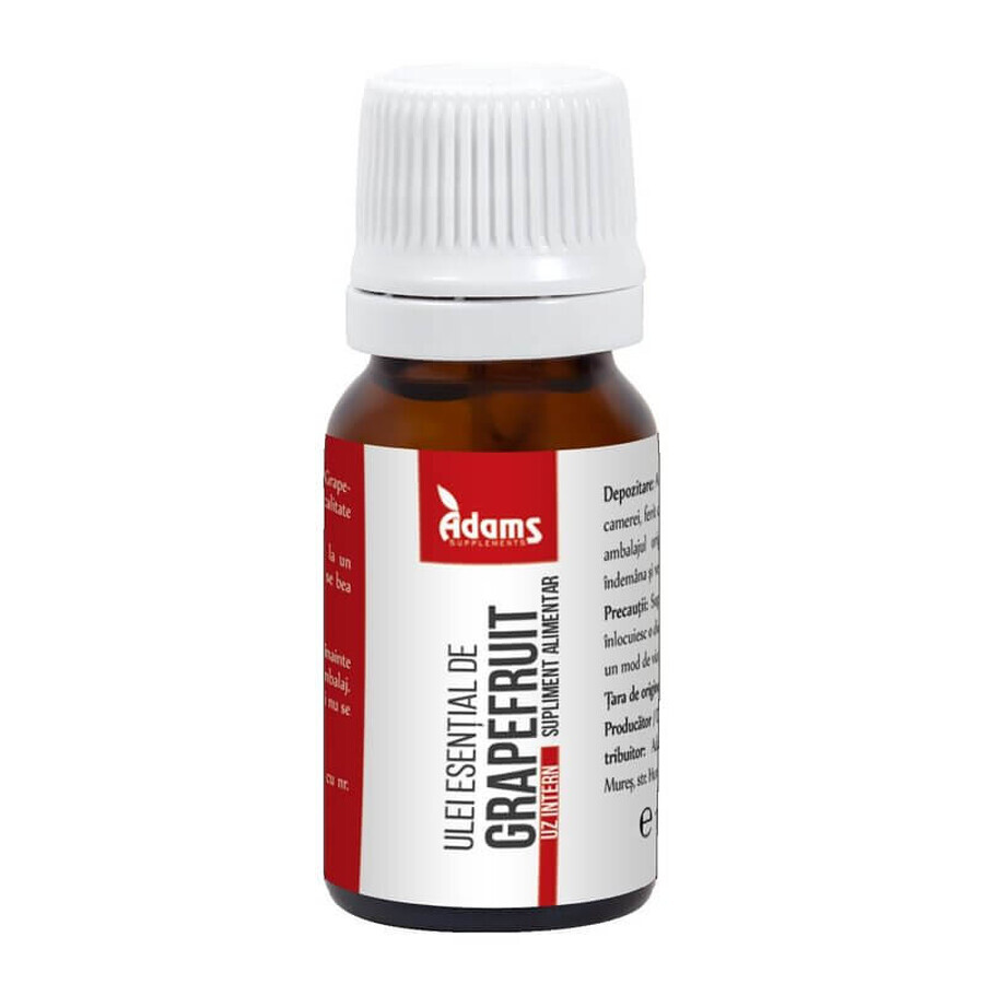 Ulei esential de grapefruit, 10 ml, Adams Vision