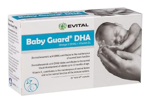 Baby Guard DHA, 30 capsule, Evital Vitamine si suplimente