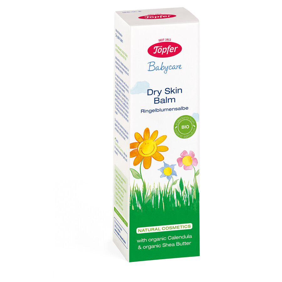 Balsam Bio pentru copii piele uscată protecție vânt și intemperii, 75 ml, Topfer