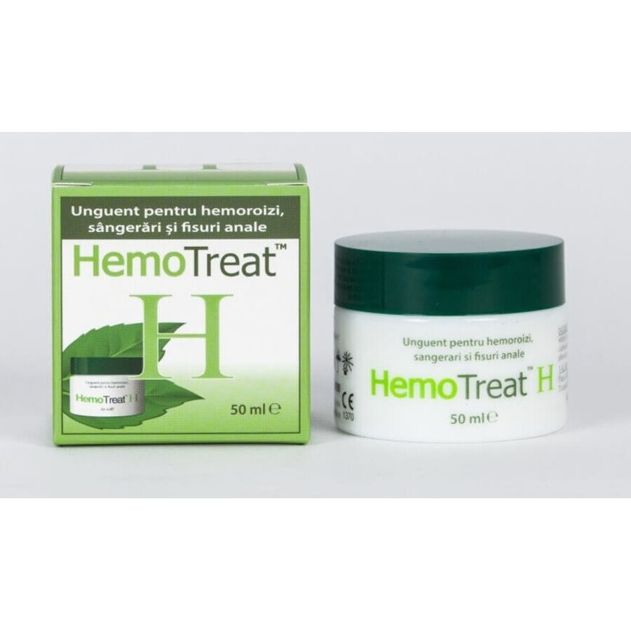 Unguent pentru hemoroizi, Hemotreat H, 50 ml, GlobalTreat