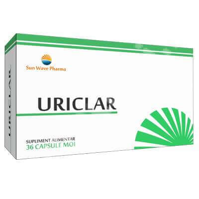 Uriclar, 36 capsule, Sun Wave Pharma Vitamine si suplimente