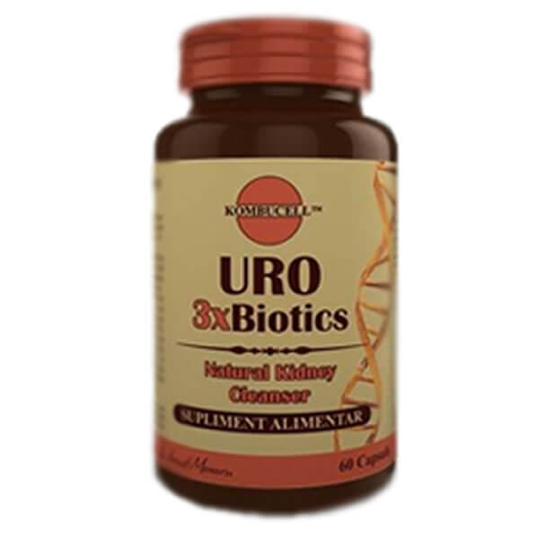 URO 3xBiotics, 60 capsule, Pro Natura Vitamine si suplimente