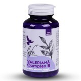 Valeriana Complex B, 60 capsule, Bionovativ