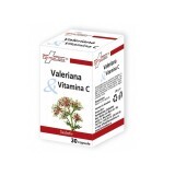 Valeriană și Vitamina C, 30 capsule, FarmaClass
