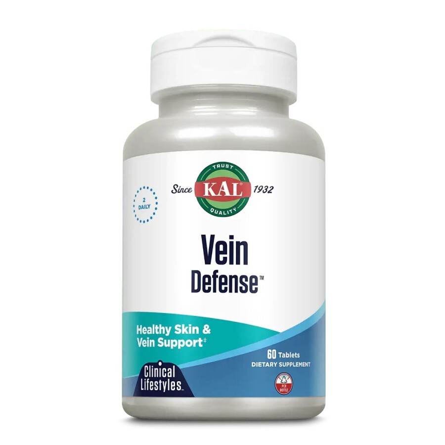 Vein Defense Kal, 60 tablete, Secom