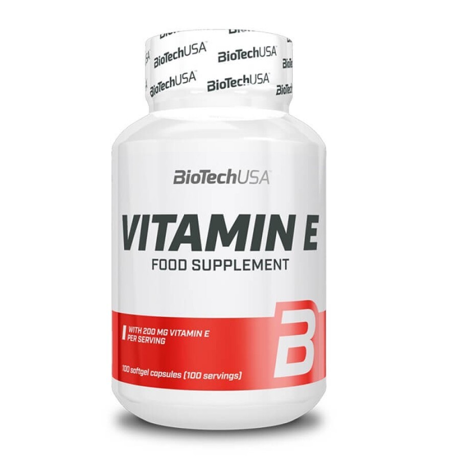Vitamin E, 100 capsule moi, BioTech USA