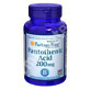 Vitamina B5 Acid Pantotenic 200 mg, 100 comprimate, Puritan&#39;s Pride