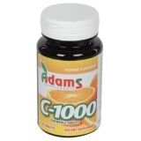 Vitamina C 1000 cu portocale, 30 tablete, Adams Vision