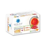 Vitamina C 1000 mg cu D3 2000 UI Retard, 30 comprimate filmate, Helcor