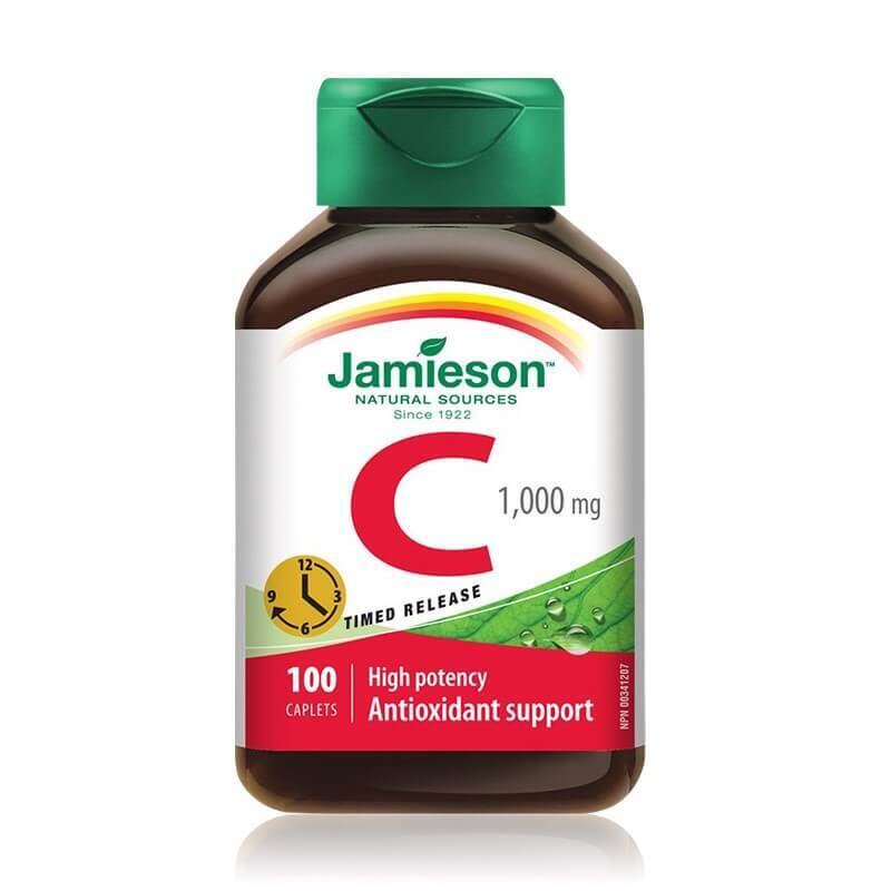 Vitamina C 1000mg, 100 capsule, Jamieson Vitamine si suplimente