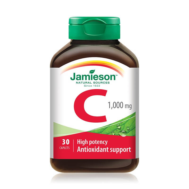 Vitamina C 1000mg, 30 capsule, Jamieson Vitamine si suplimente
