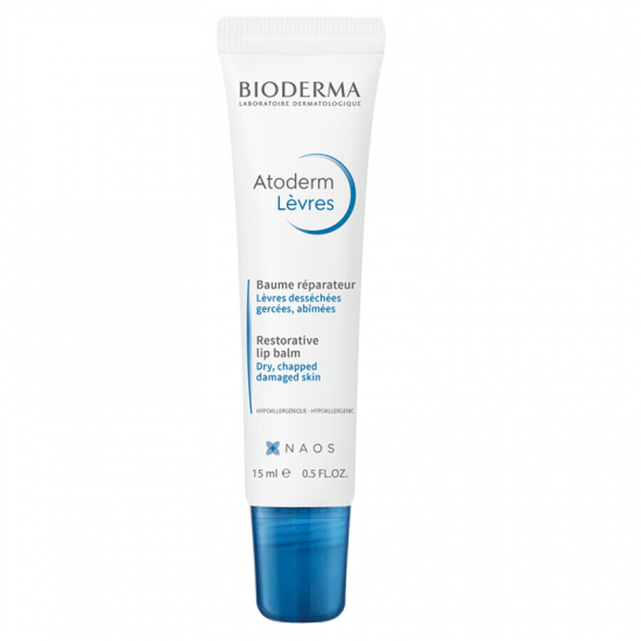 Bioderma Atoderm Balsam de buze, 15 ml