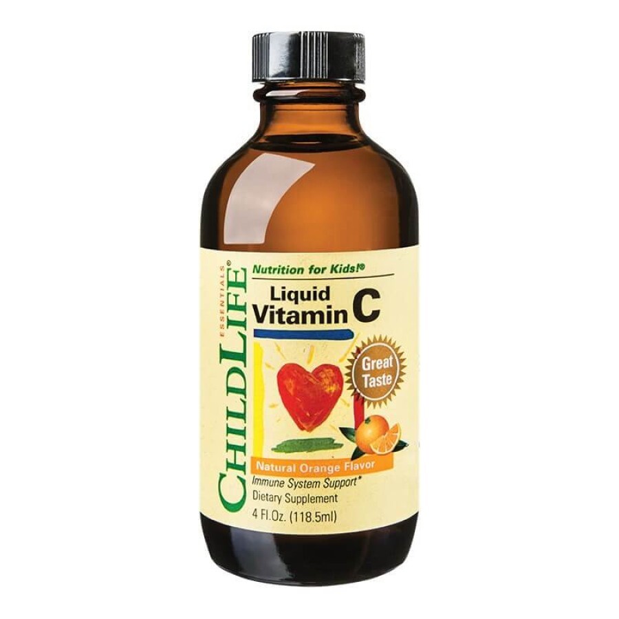 Vitamina C pentru copii Childlife Essentials, 118,50 ml, Secom recenzii