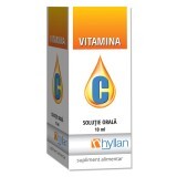 Vitamina C soluție orală, 10 ml, Hyllan