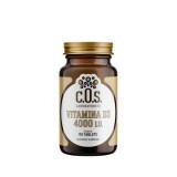 Vitamina D3 4000 UI, 90 tablete, COS Laboratories