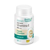 Vitamina E naturală 45 U.I., 30 capsule, Rotta Natura