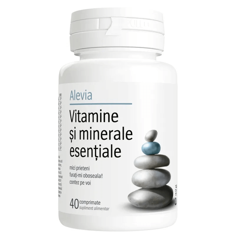 vitamine pentru femei peste 40 de ani Vitamine si minerale, 40 comprimate, Alevia