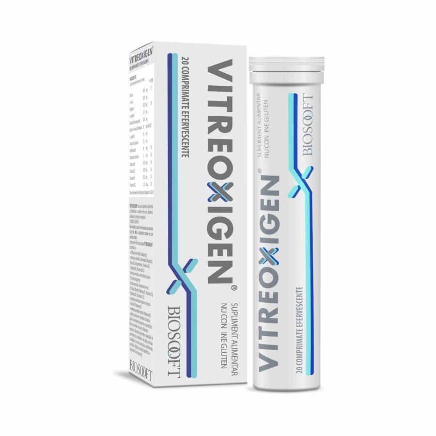 Vitreoxigen, 20 comprimate, Biosooft Italia recenzii