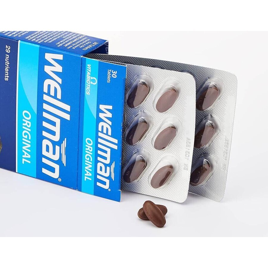 Wellman, 30 tablete, Vitabiotics