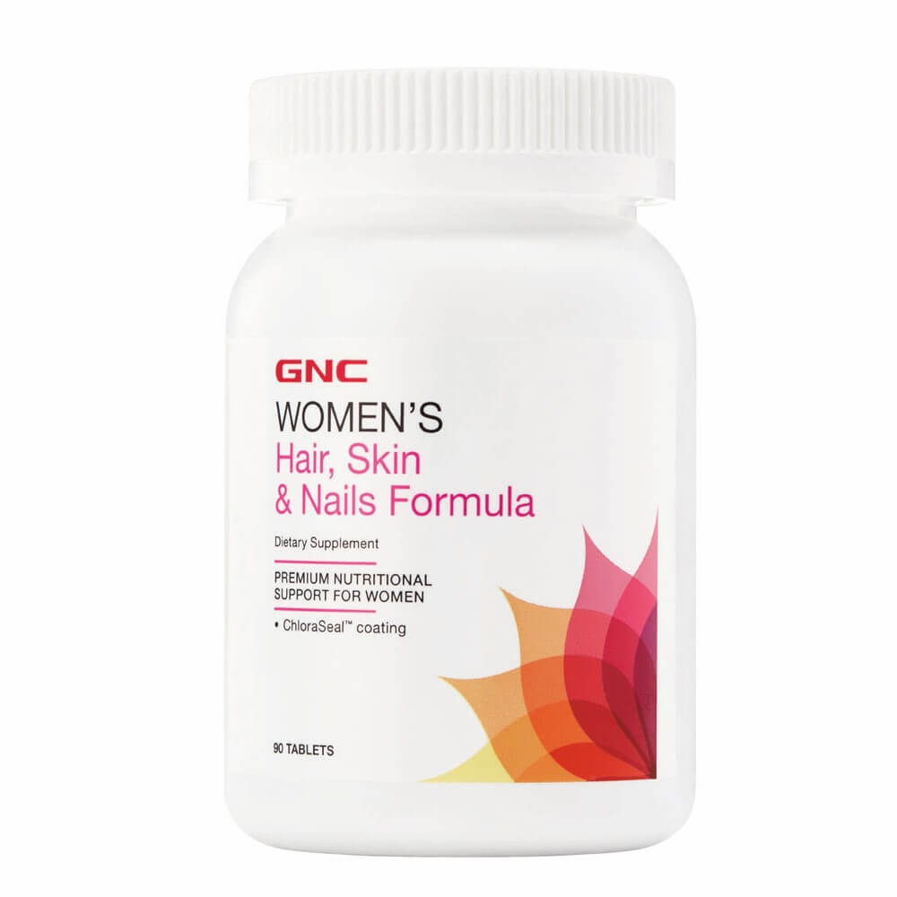 Women’s Formula pentru par, piele si unghii (266067), 90 tablete, GNC Vitamine si suplimente