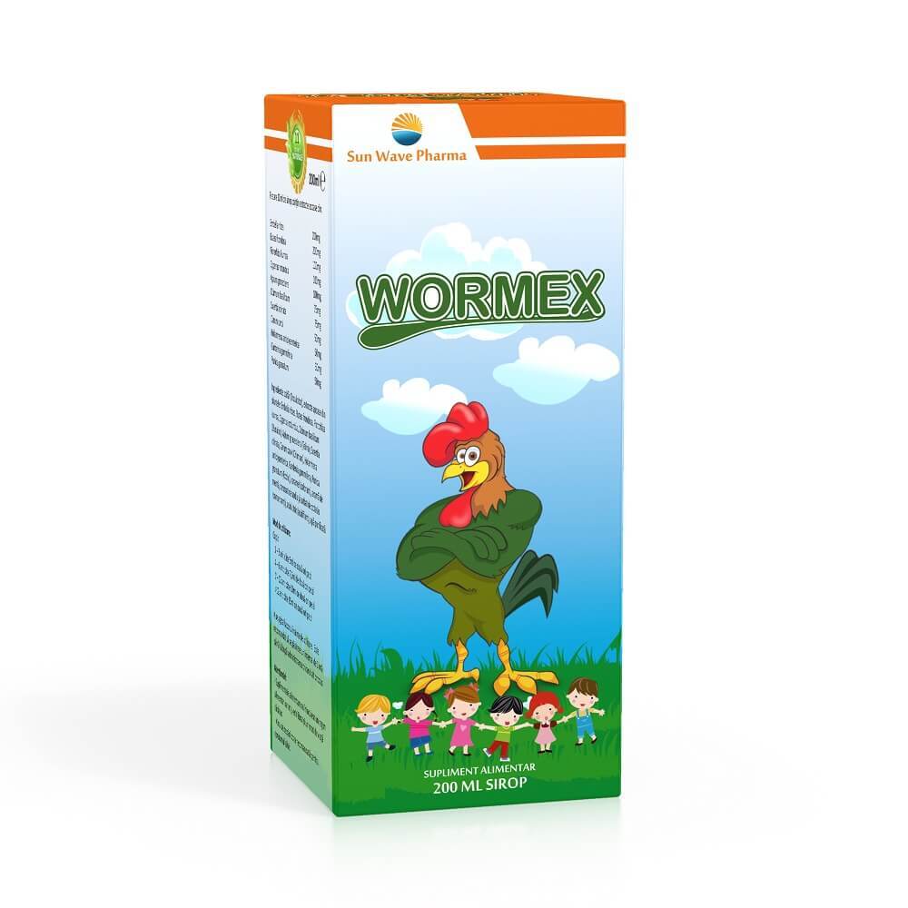 cate zile se da wormex la copii Wormex, 200 ml, Sun Wave Pharma