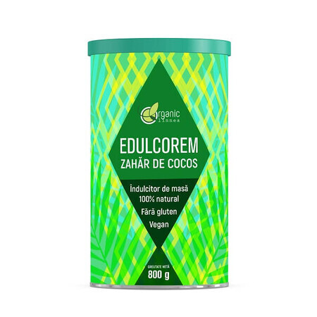 Zahar de cocos Edulcorem Organic Linea, 800 g, Remedia