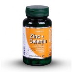 Zinc, Seleniu cu Vitamina C Naturala, 60 capsule, DVR Pharm