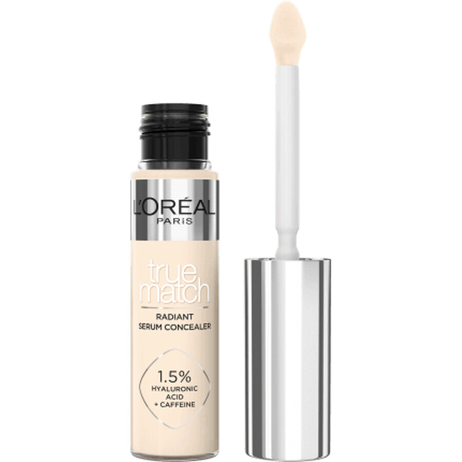 Corector cu efect de serum True Match, nuanta 1N, 10 ml, Loreal