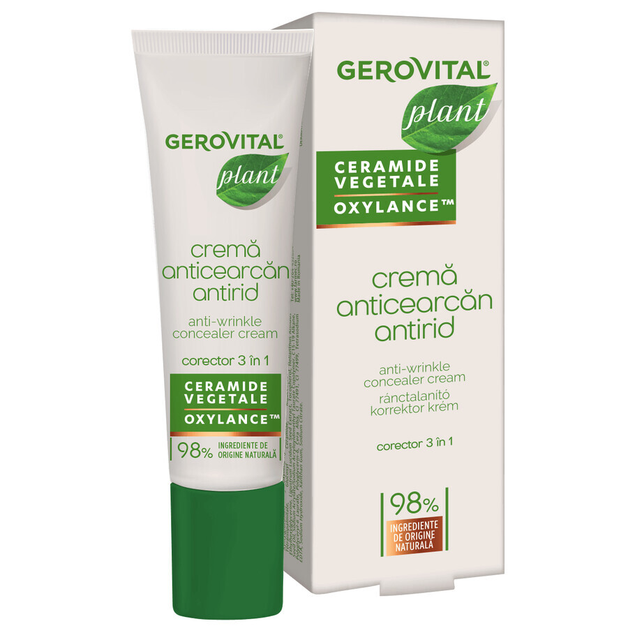 Crema anticearcan si antirid Plant, 15 ml, Gerovital