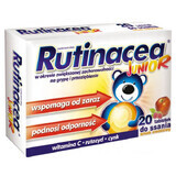 Rutinacea Junior, aromă de fructe, 20 de pastiluțe