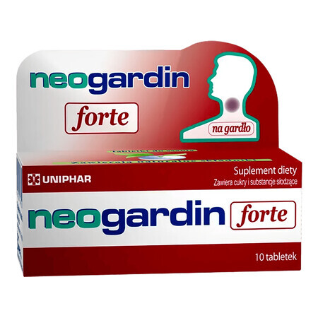 Neogardin Forte, 10 pastiluțe