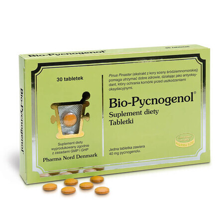 Bio-Pycnogenol, 30 comprimate