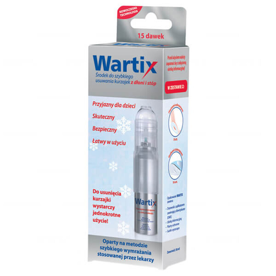 Wartix, îndepărtarea verucilor, 38 ml