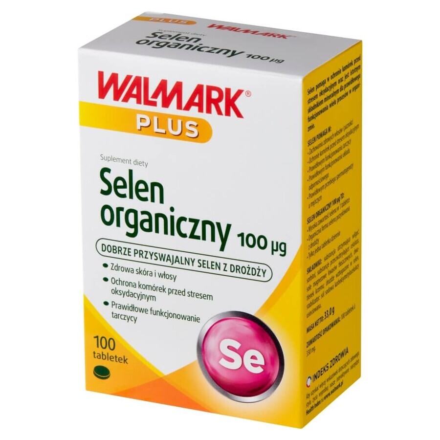 Walmark Seleniu organic 100 µg, 100 comprimate